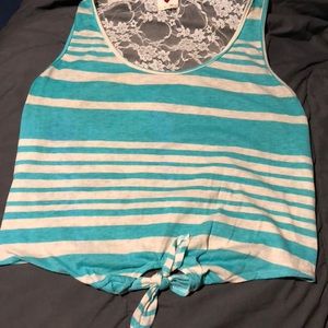 Lace tank